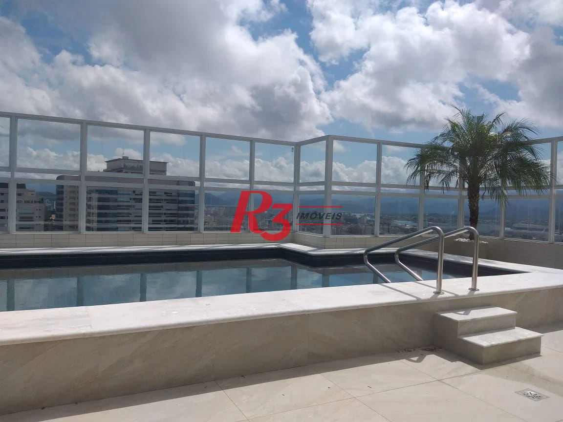 Apartamento com 2 dormitórios à venda, 99 m² por R$ 1.490.000,00 - Aparecida - Santos/SP