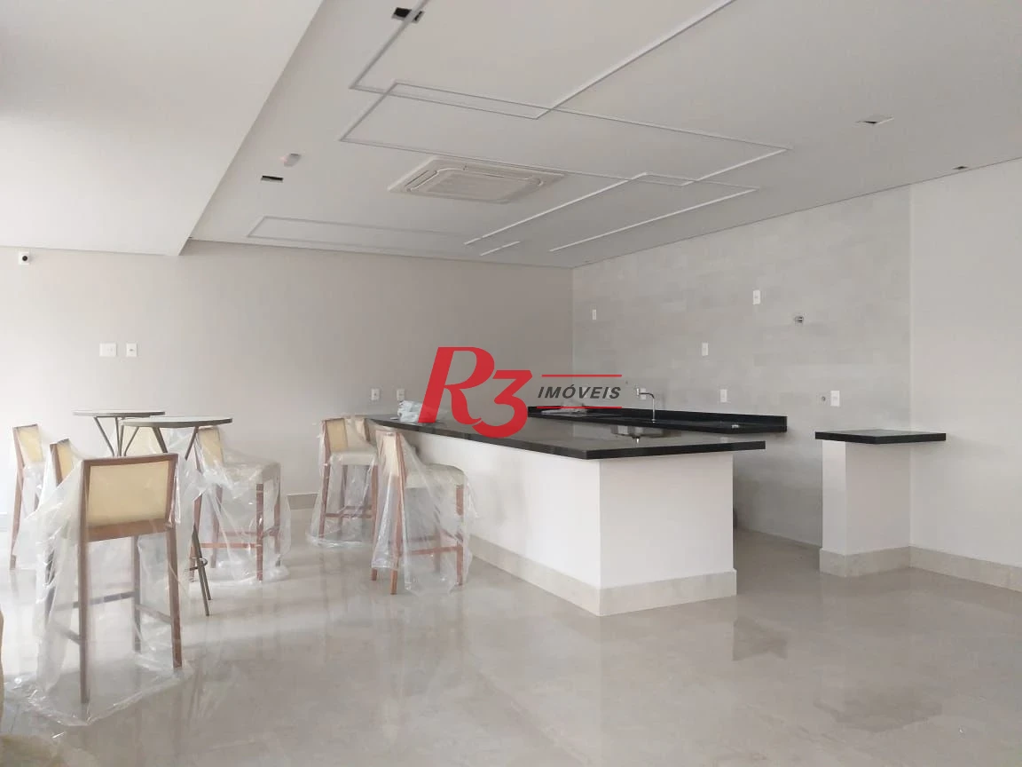 Apartamento com 2 dormitórios à venda, 99 m² por R$ 1.490.000,00 - Aparecida - Santos/SP