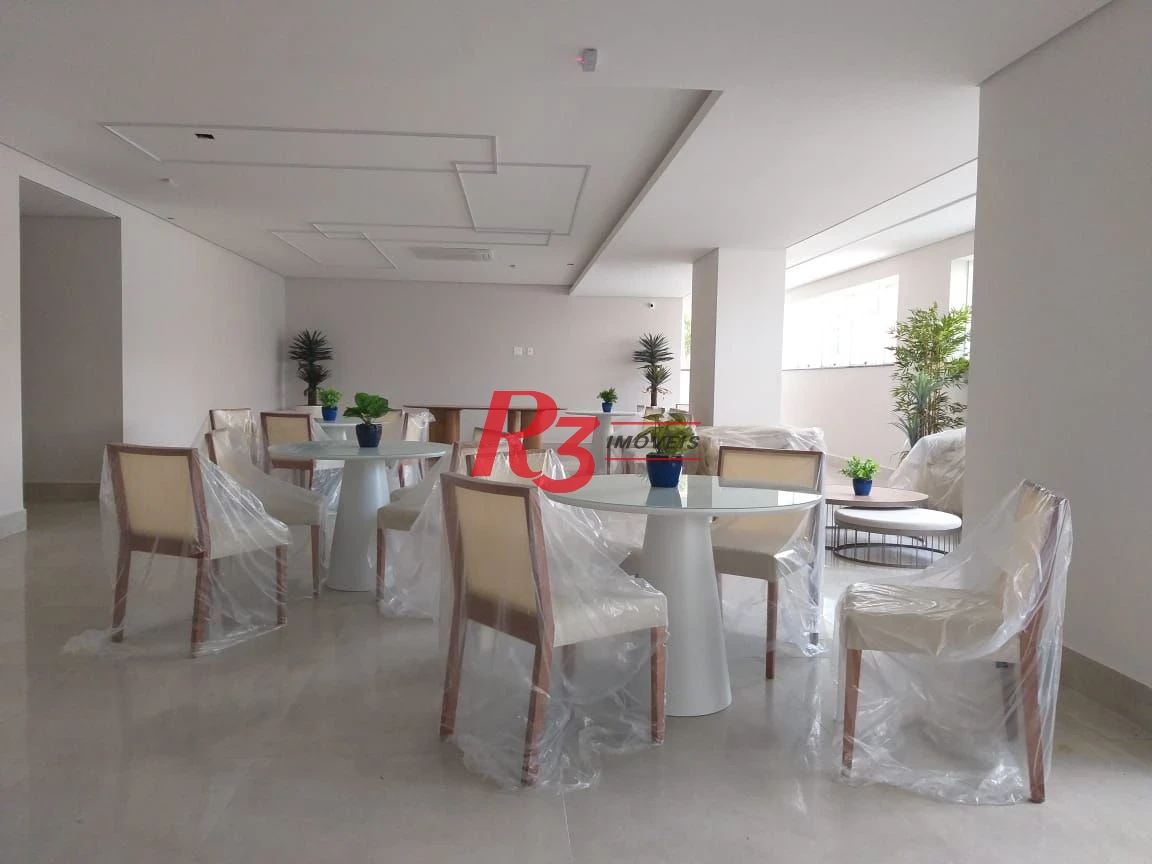 Apartamento com 2 dormitórios à venda, 99 m² por R$ 1.490.000,00 - Aparecida - Santos/SP