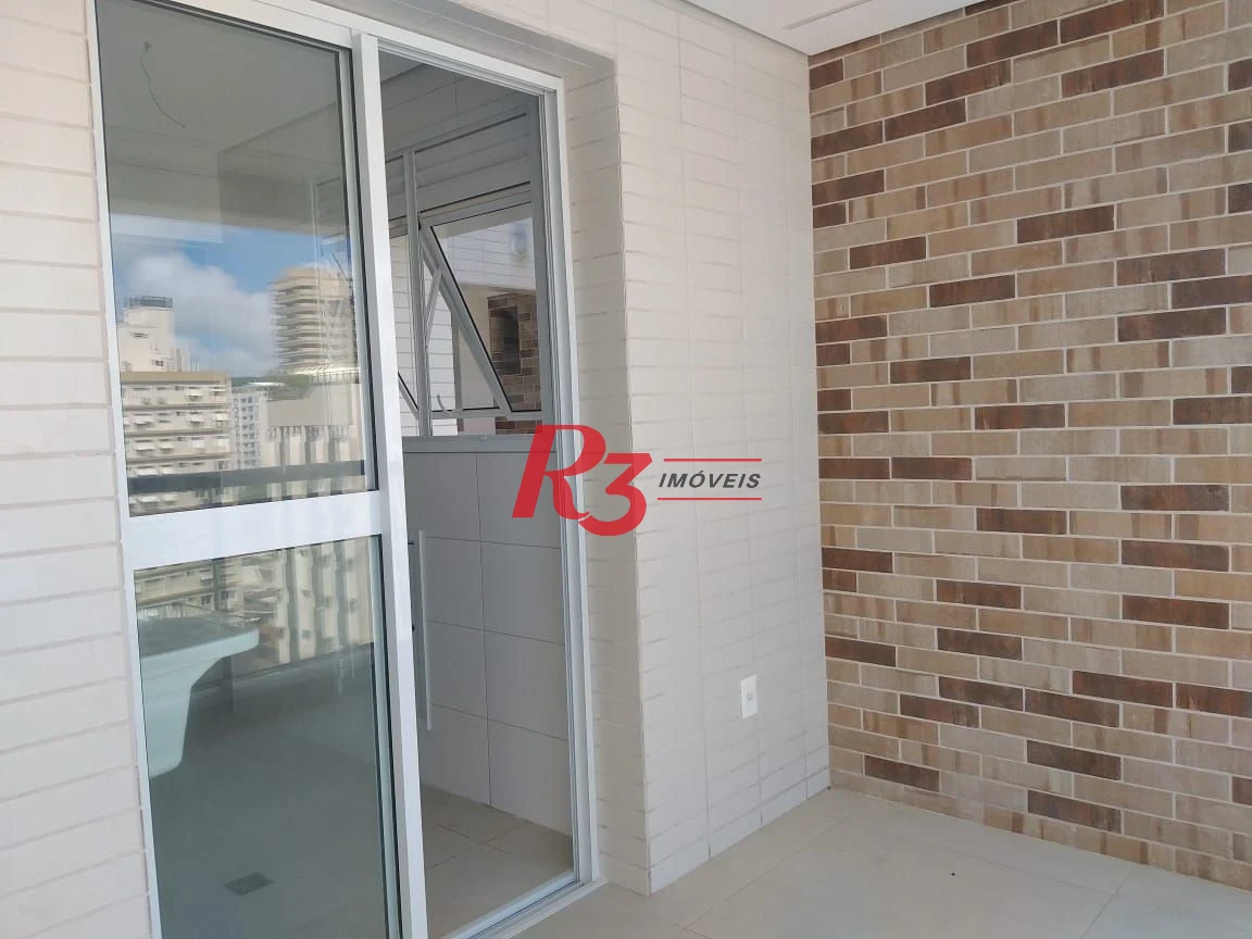Apartamento com 2 dormitórios à venda, 99 m² por R$ 1.490.000,00 - Aparecida - Santos/SP
