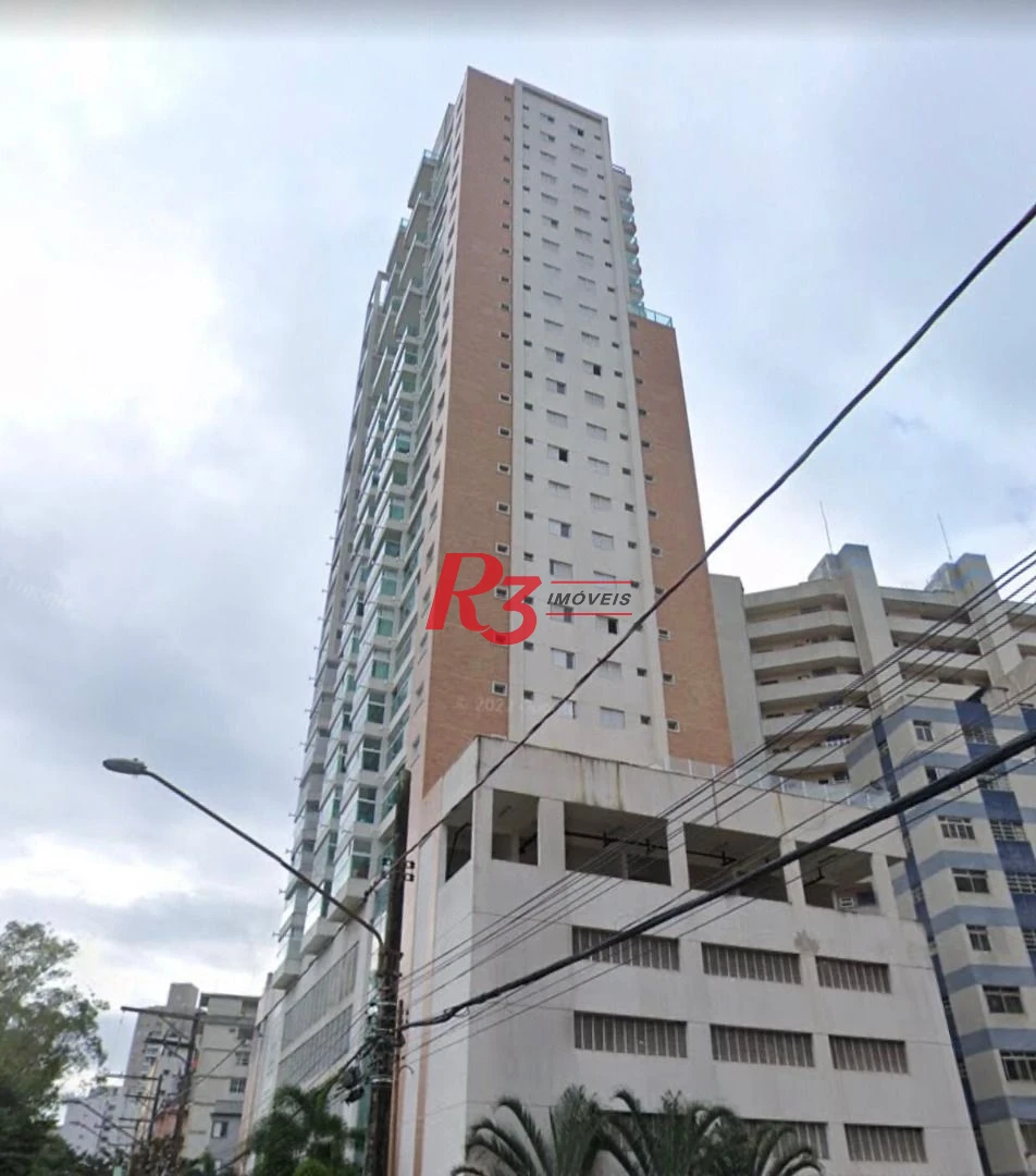 Apartamento com 2 dormitórios à venda, 66 m² por R$ 710.000,00 - José Menino - Santos/SP