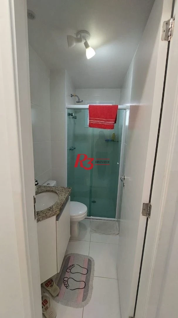 Apartamento com 2 dormitórios à venda, 66 m² por R$ 710.000,00 - José Menino - Santos/SP