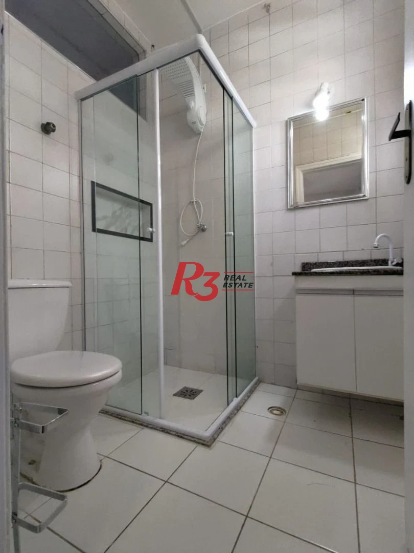 Apartamento com 1 dormitório à venda, 56 m² por R$ 369.000,00 - Boqueirão - Santos/SP