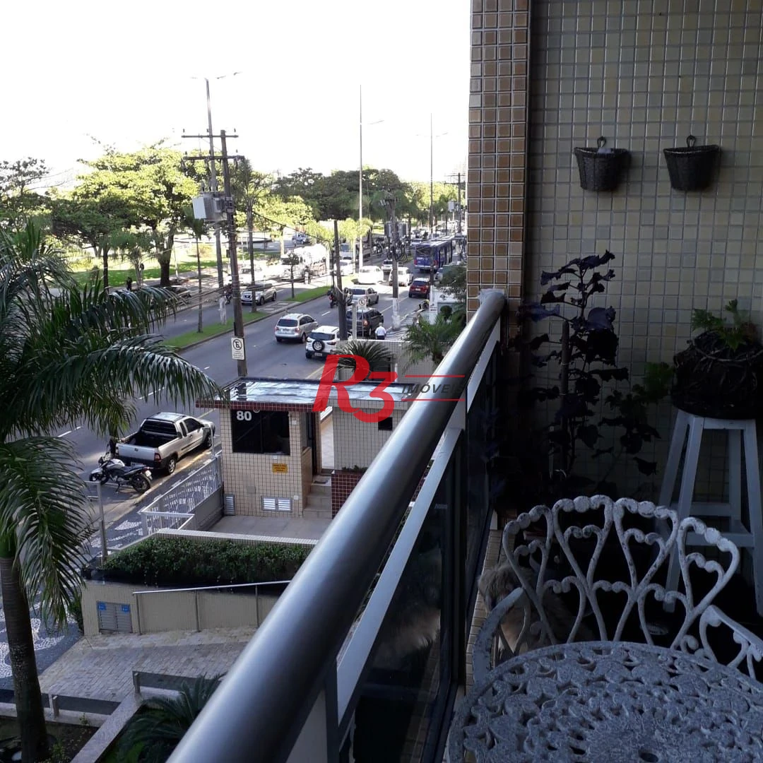 Apartamento à venda, 220 m² por R$ 1.740.000,00 - Pompéia - Santos/SP