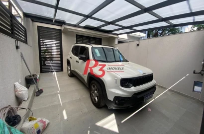 Sobrado à venda, 123 m² por R$ 1.800.000,00 - Boqueirão - Santos/SP