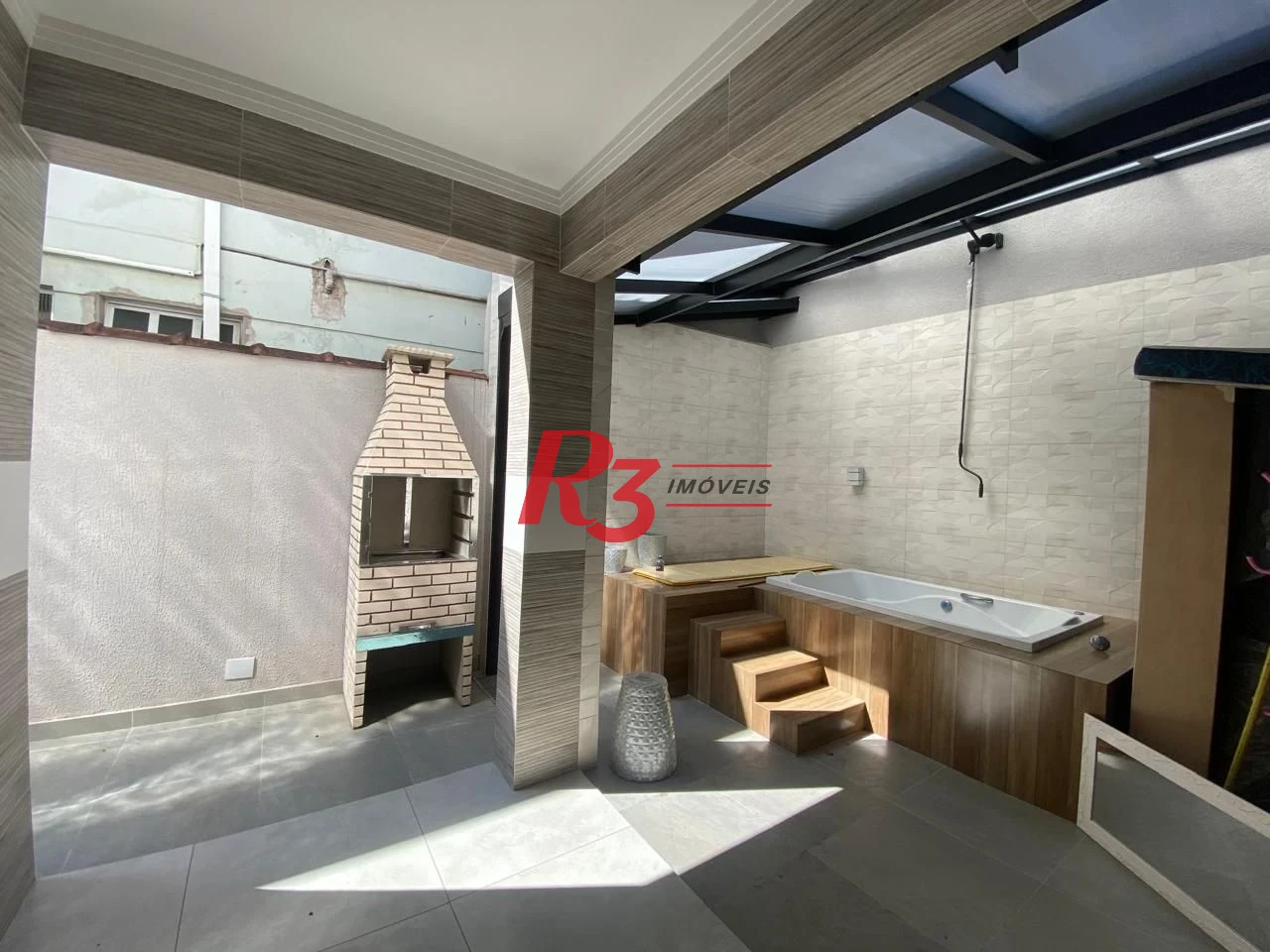 Sobrado à venda, 123 m² por R$ 1.800.000,00 - Boqueirão - Santos/SP