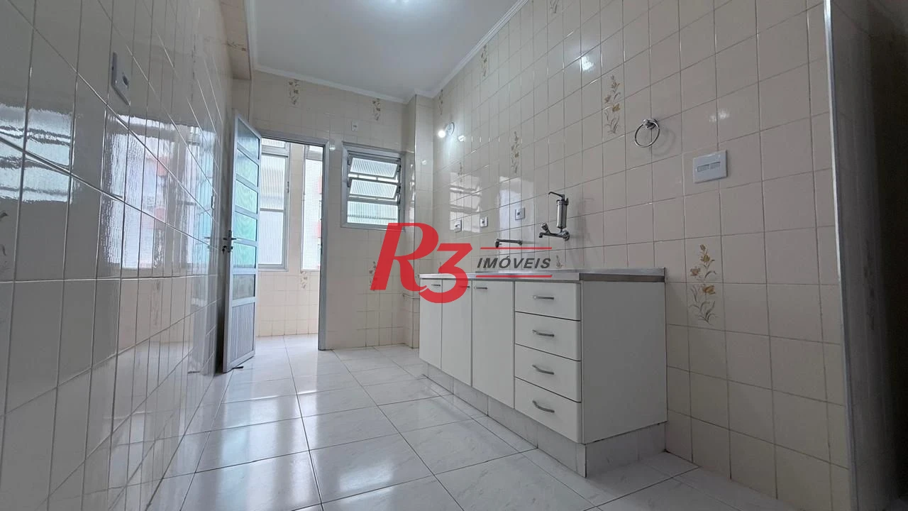Apartamento com 3 dormitórios à venda, 136 m² por R$ 1.200.000,00 - Gonzaga - Santos/SP