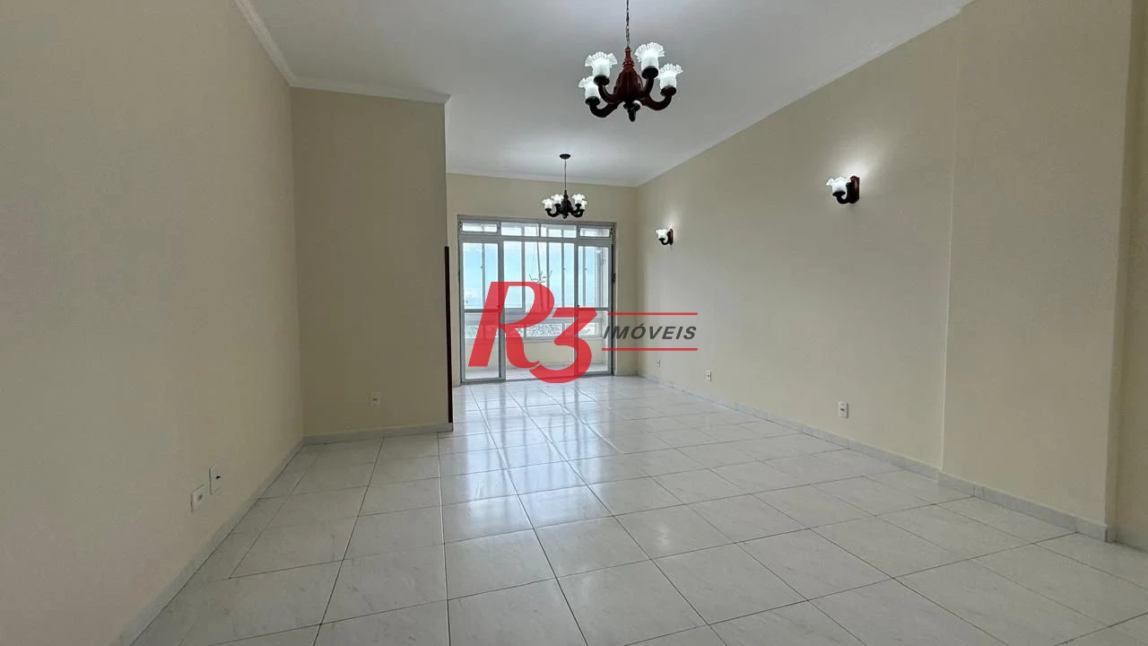 Apartamento com 3 dormitórios à venda, 136 m² por R$ 1.200.000,00 - Gonzaga - Santos/SP