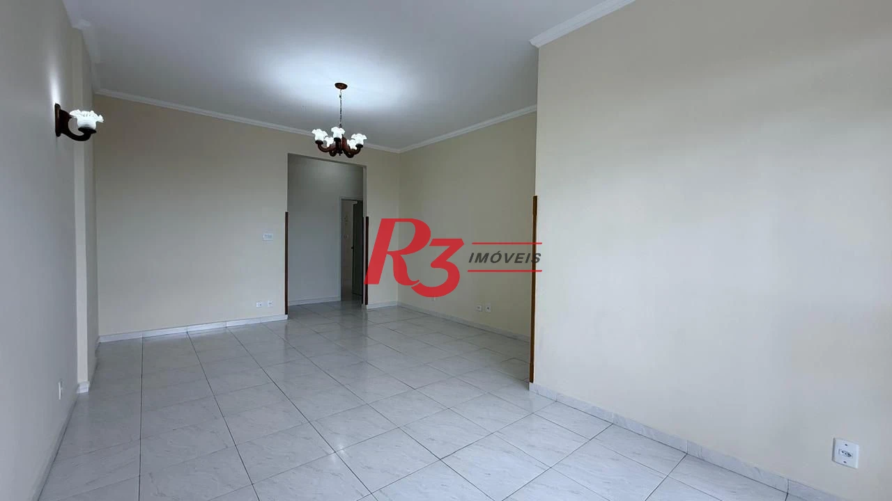 Apartamento com 3 dormitórios à venda, 136 m² por R$ 1.200.000,00 - Gonzaga - Santos/SP