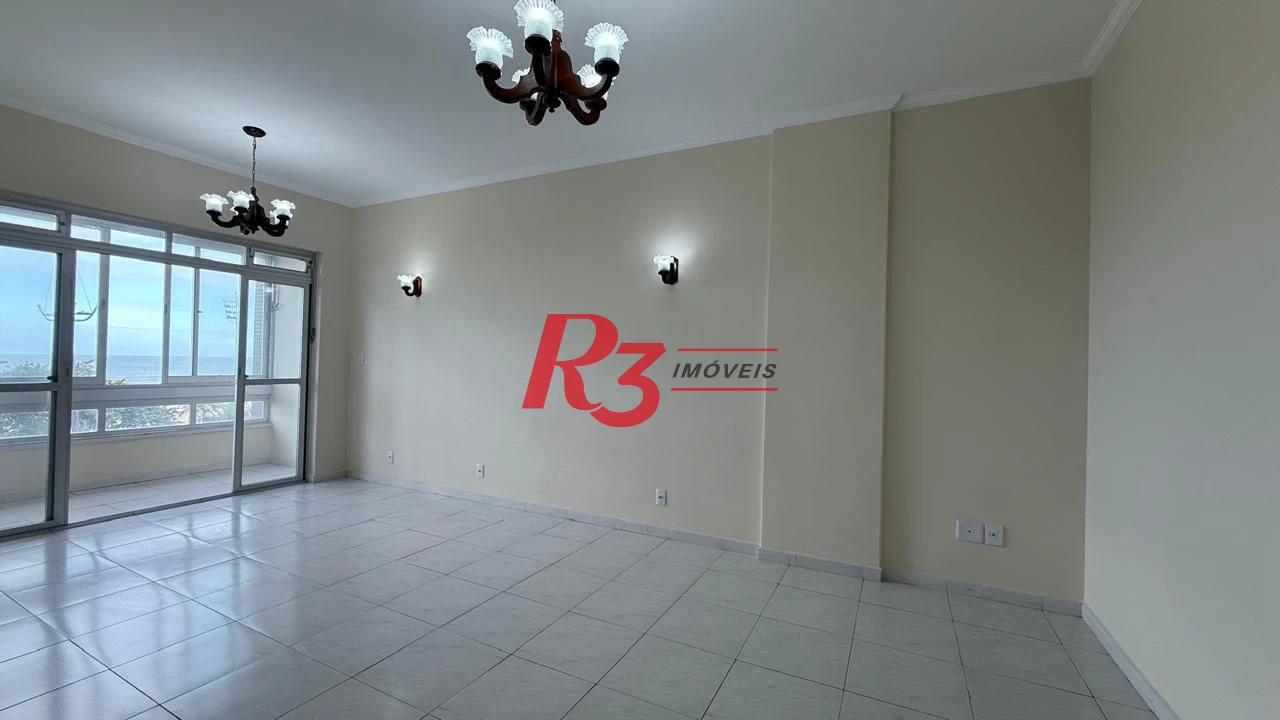 Apartamento com 3 dormitórios à venda, 136 m² por R$ 1.200.000,00 - Gonzaga - Santos/SP