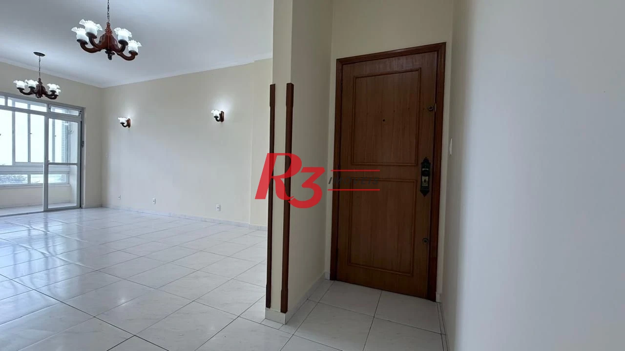 Apartamento com 3 dormitórios à venda, 136 m² por R$ 1.200.000,00 - Gonzaga - Santos/SP