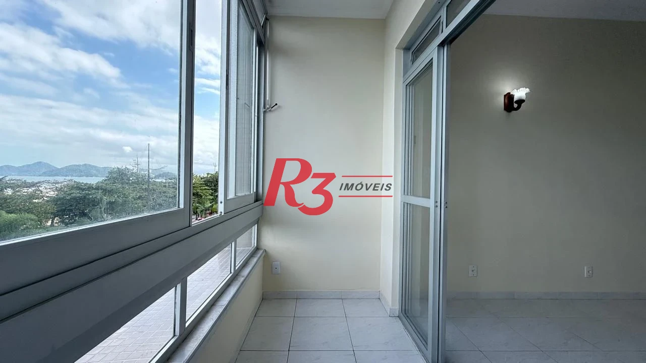 Apartamento com 3 dormitórios à venda, 136 m² por R$ 1.200.000,00 - Gonzaga - Santos/SP