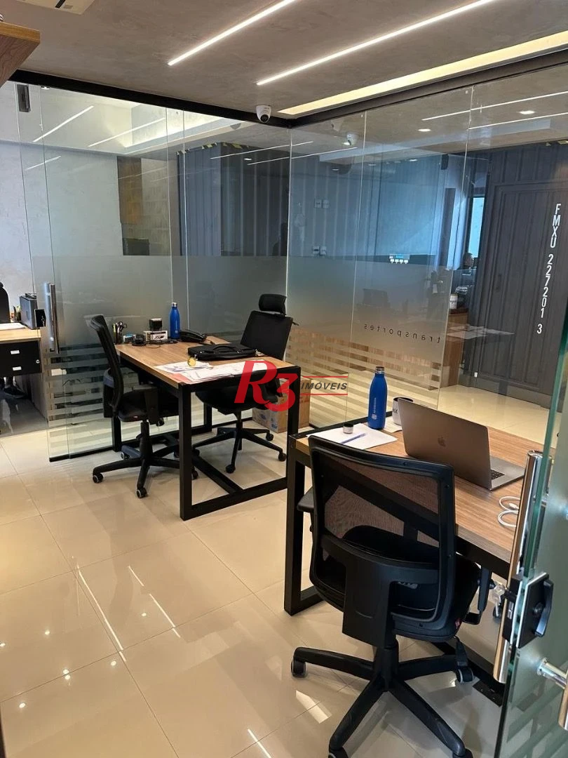 Sala à venda, 116 m² por R$ 990.000,00 - Centro - Santos/SP