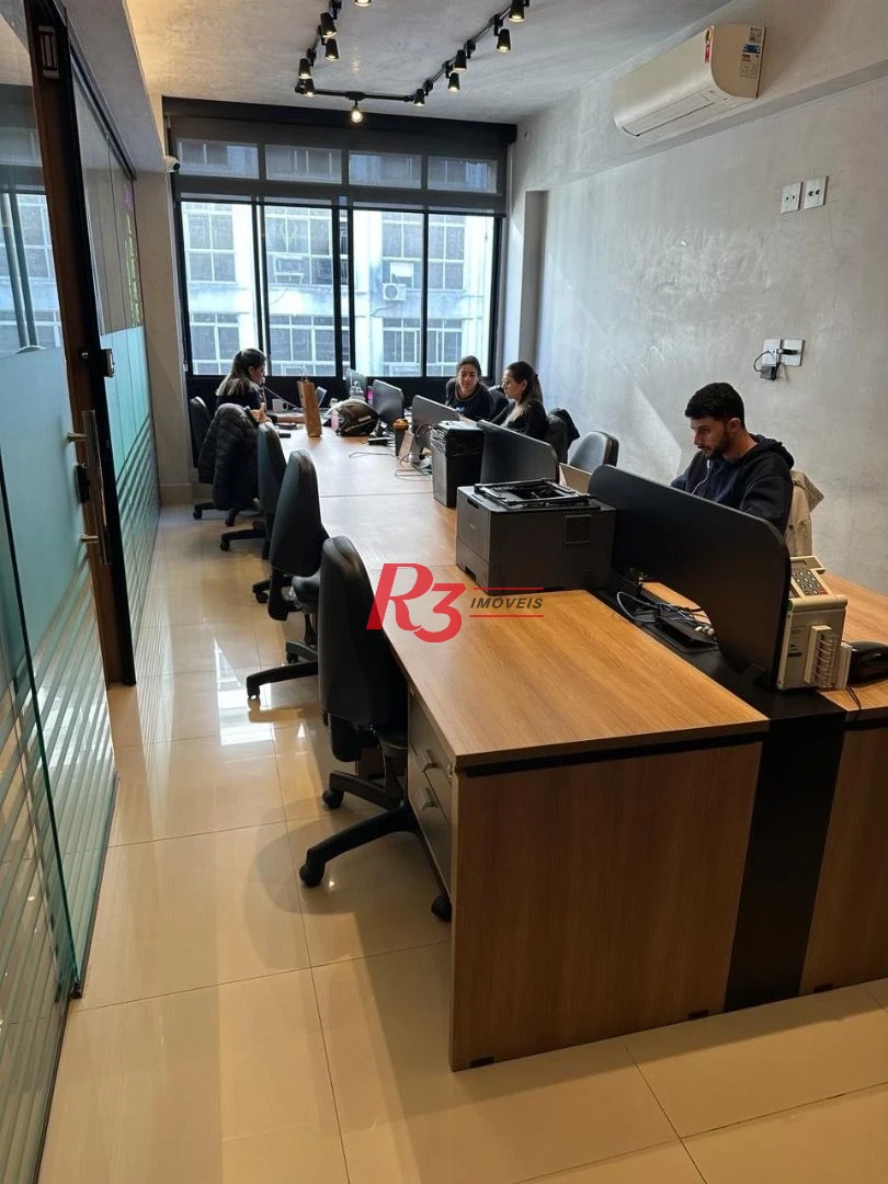 Sala à venda, 116 m² por R$ 990.000,00 - Centro - Santos/SP