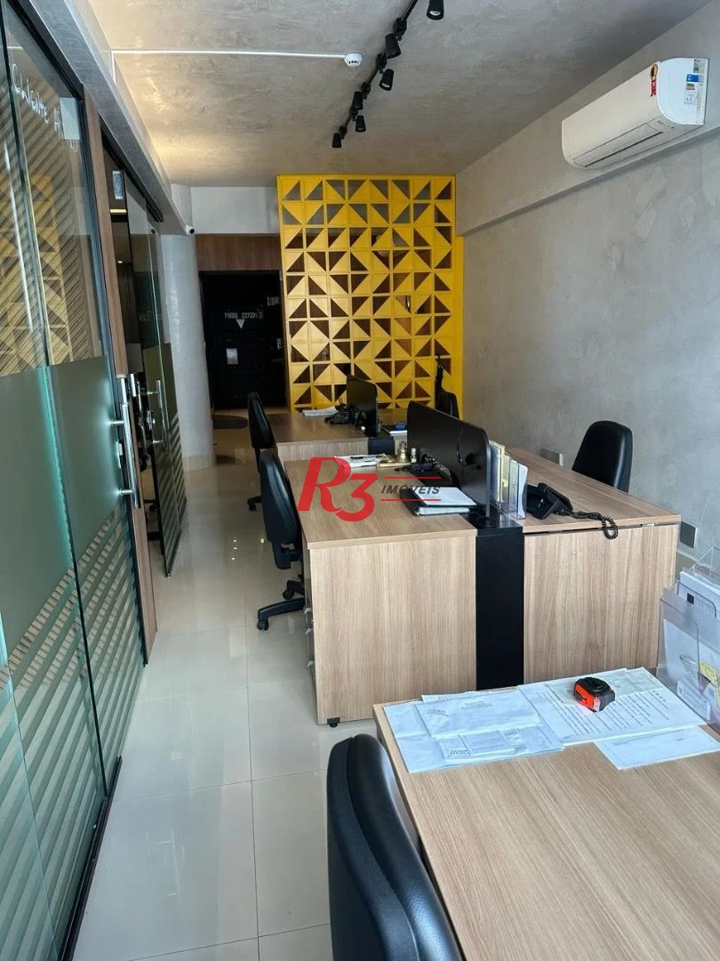 Sala à venda, 116 m² por R$ 990.000,00 - Centro - Santos/SP