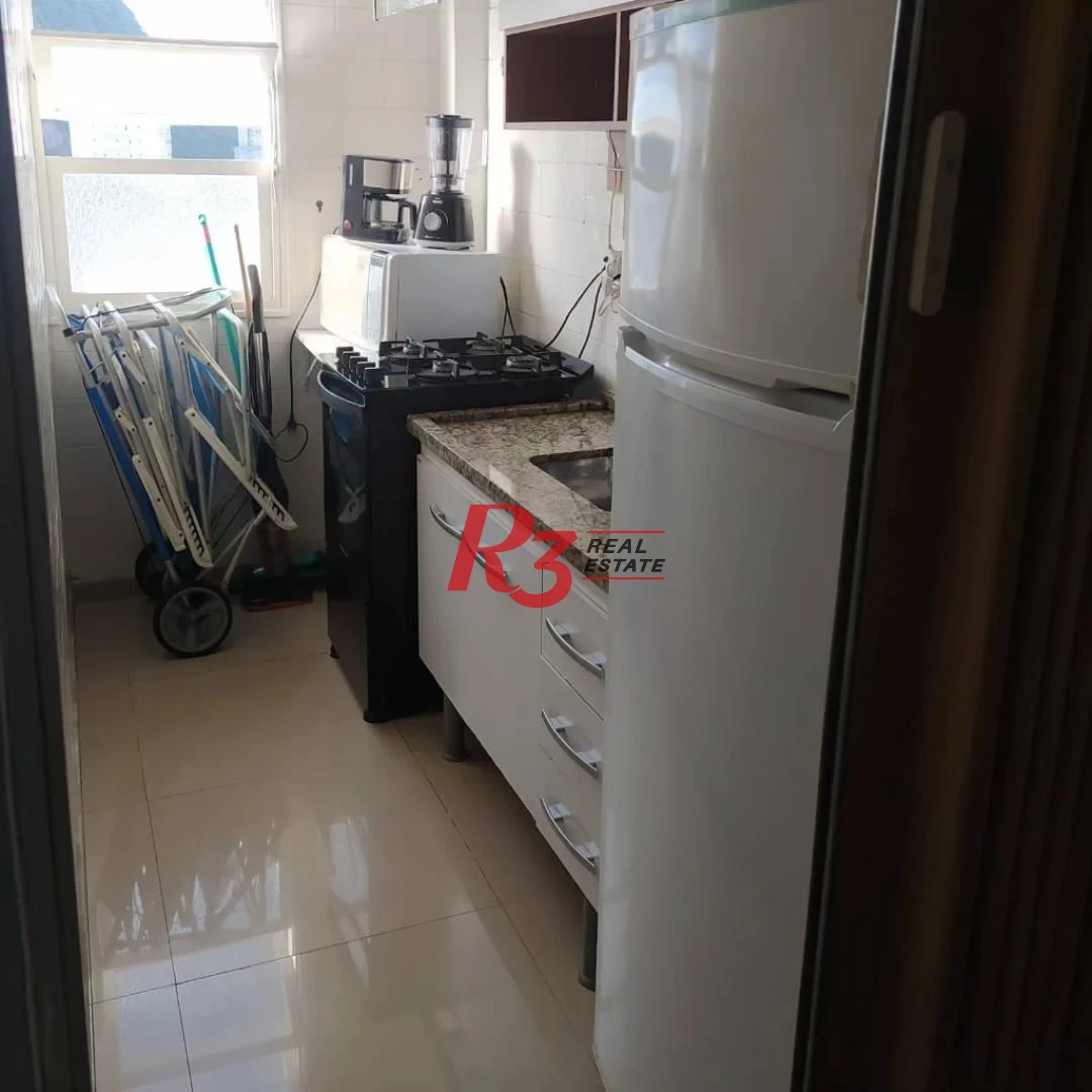 Apartamento com 1 dormitório à venda, 40 m² por R$ 310.000,00 - José Menino - Santos/SP