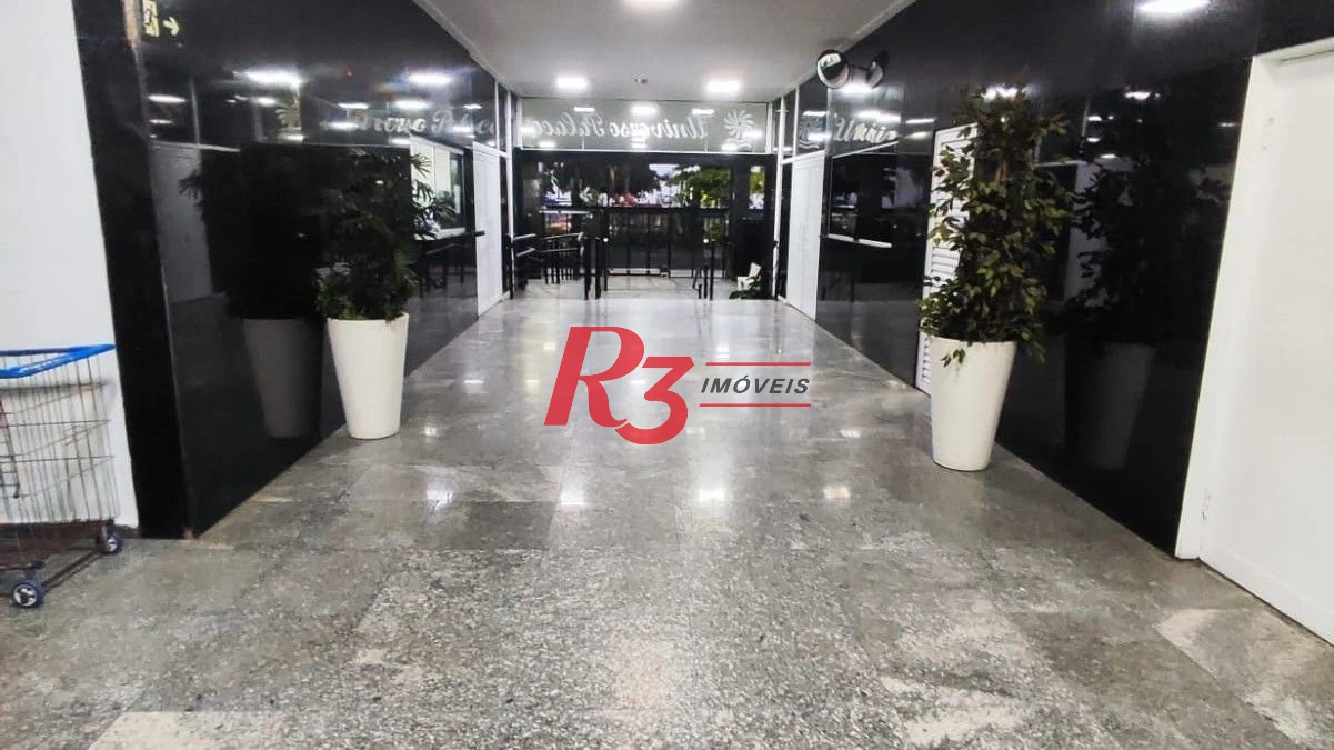 Apartamento com 1 dormitório à venda, 40 m² por R$ 405.000,00 - José Menino - Santos/SP