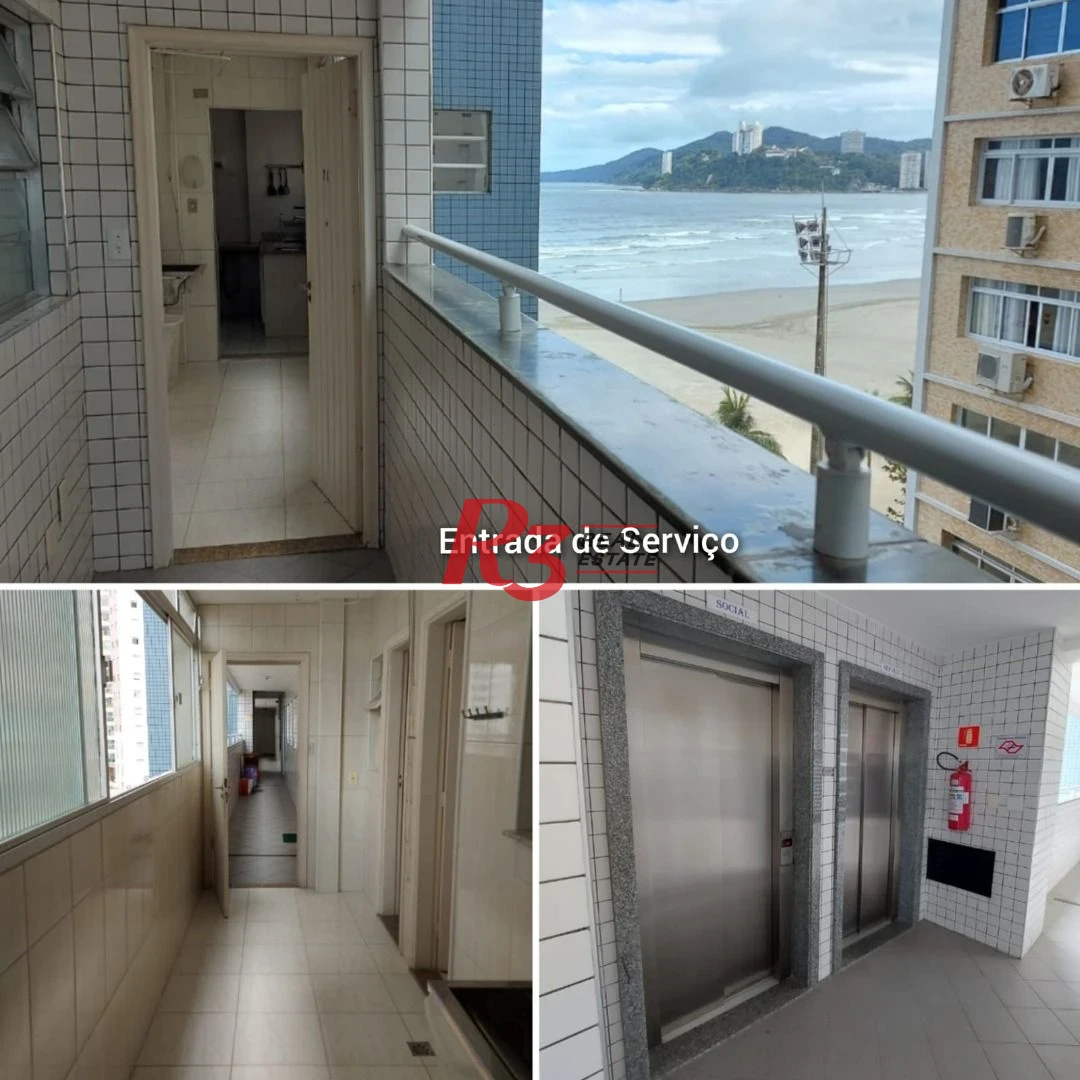Apartamento com 3 dormitórios à venda, 145 m² por R$ 1.100.000,00 - José Menino - Santos/SP