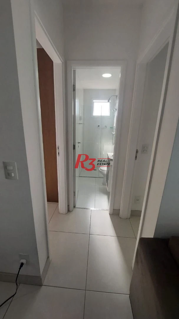 Apartamento com 2 dormitórios à venda, 66 m² por R$ 690.000,00 - José Menino - Santos/SP
