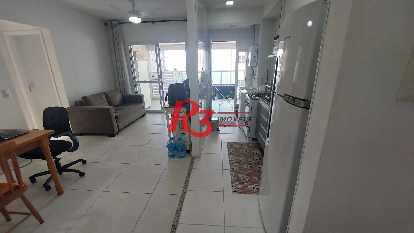Apartamento com 2 dormitórios à venda, 66 m² por R$ 690.000,00 - José Menino - Santos/SP
