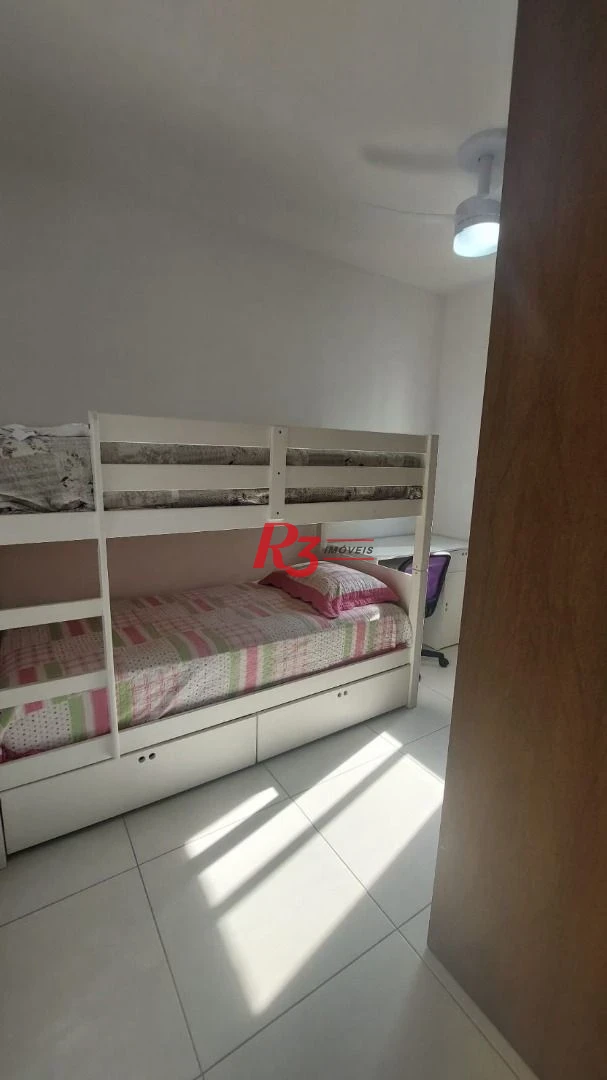 Apartamento com 2 dormitórios à venda, 66 m² por R$ 690.000,00 - José Menino - Santos/SP
