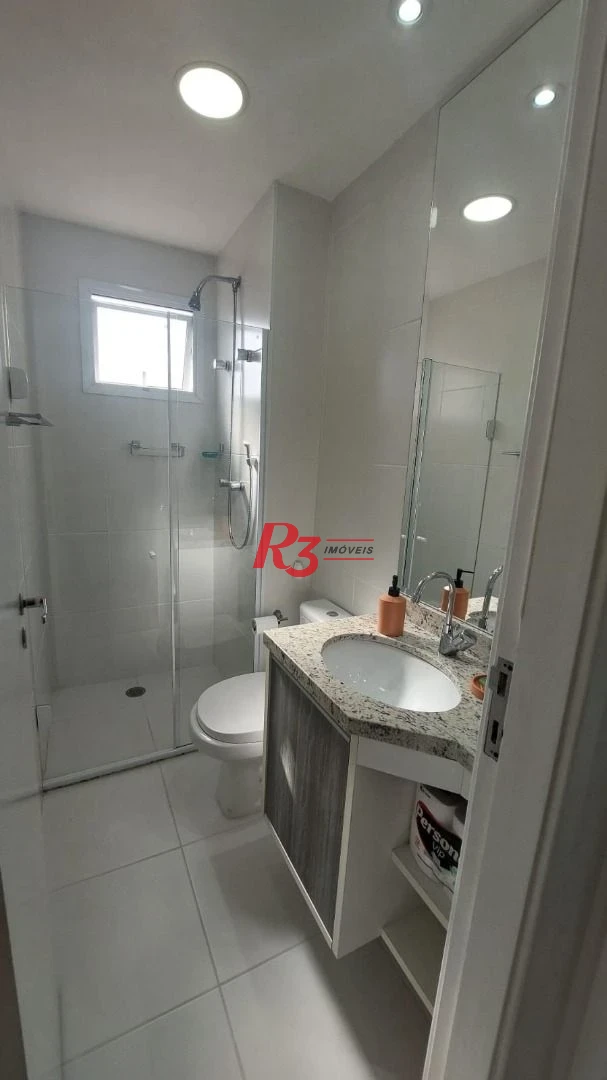 Apartamento com 2 dormitórios à venda, 66 m² por R$ 690.000,00 - José Menino - Santos/SP