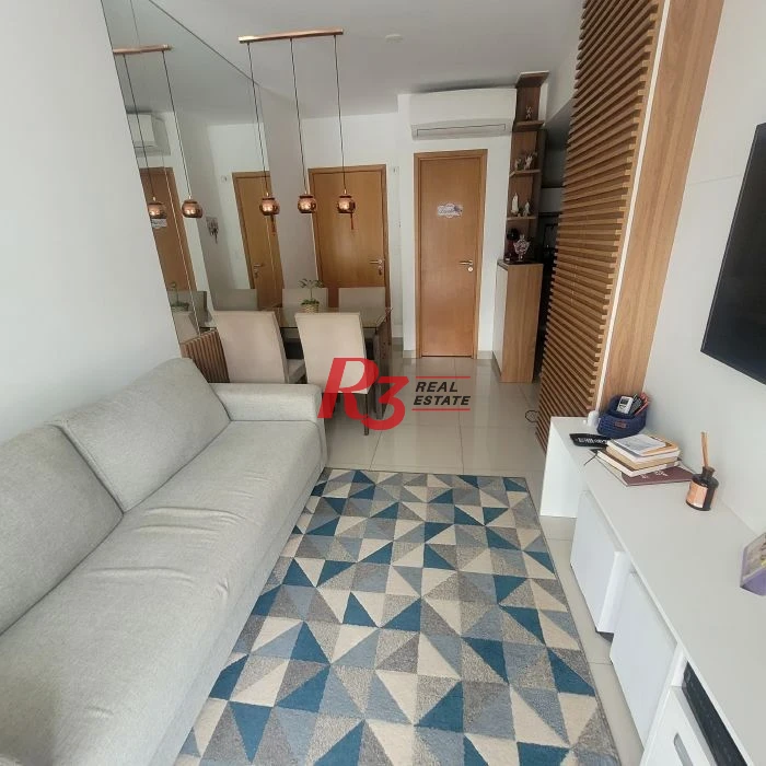 Apartamento com 2 dormitórios à venda, 59 m² por R$ 550.000,00 - Vila Matias - Santos/SP