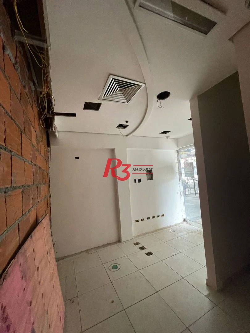 Loja para alugar, 15 m² por R$ 5.100,00/mês - Boqueirão - Santos/SP