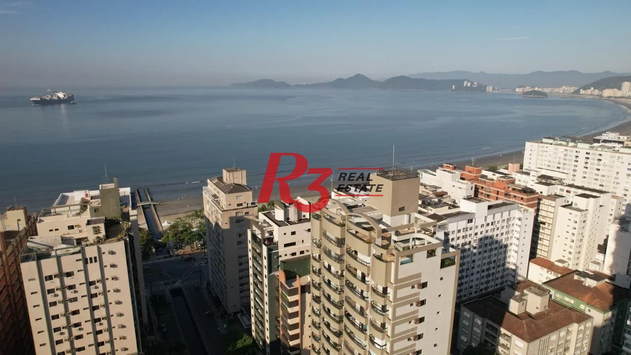 Apartamento com 2 dormitórios à venda, 83 m² por R$ 1.500.000,00 - Embaré - Santos/SP