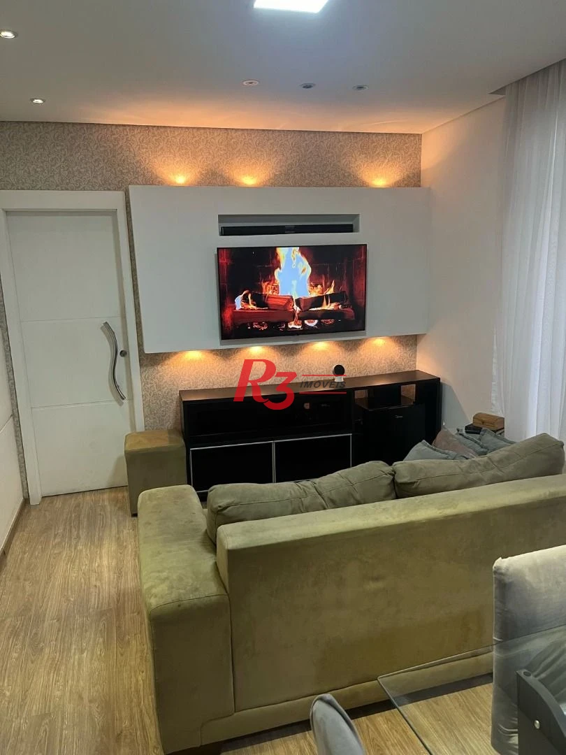 Apartamento à venda, 130 m² por R$ 535.000,00 - Estuário - Santos/SP