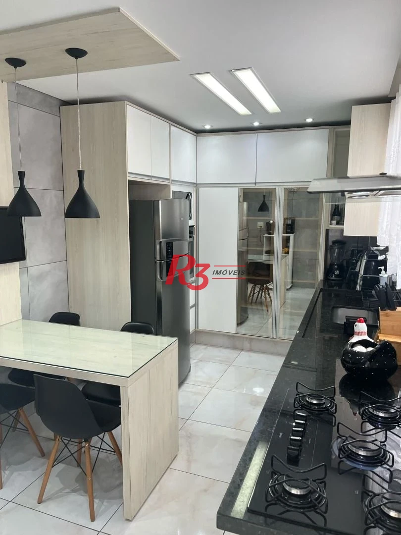 Apartamento à venda, 130 m² por R$ 535.000,00 - Estuário - Santos/SP