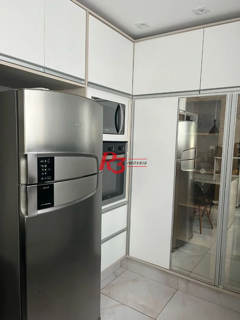 Apartamento à venda, 130 m² por R$ 535.000,00 - Estuário - Santos/SP