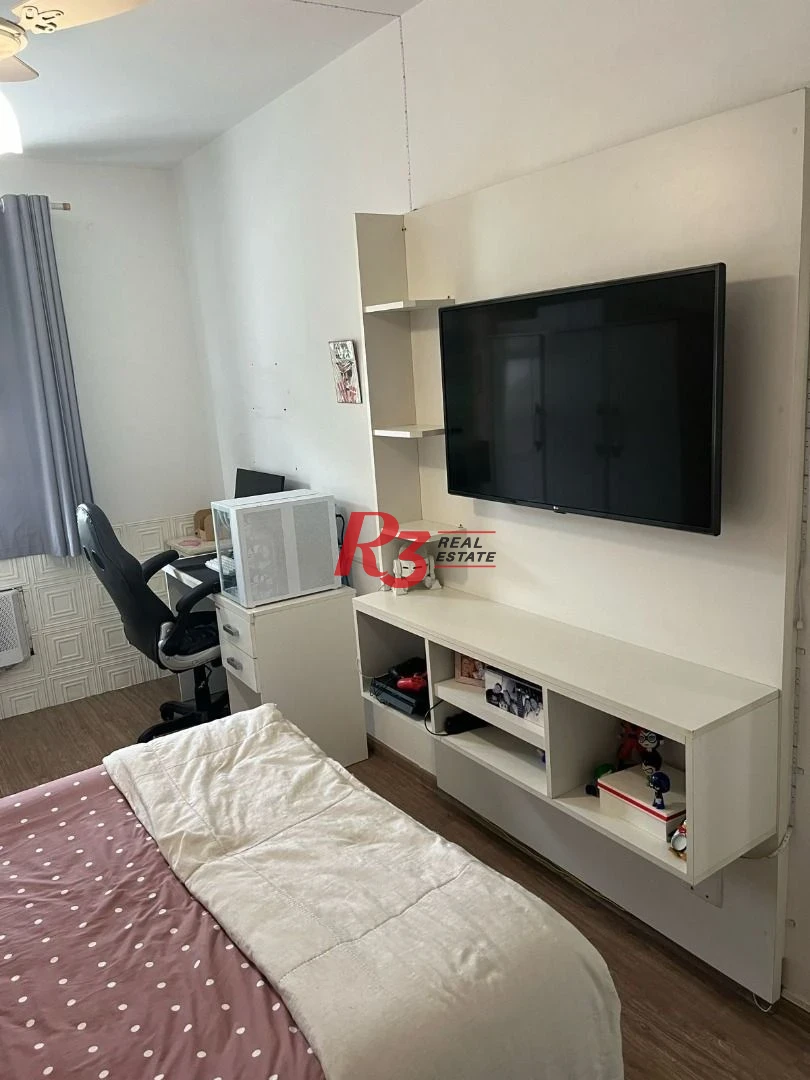 Apartamento com 2 dormitórios à venda, 130 m² por R$ 535.000,00 - Estuário - Santos/SP