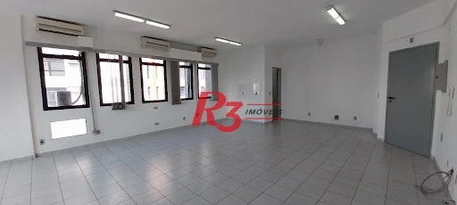 Sala para alugar, 42 m² - Campo Grande - Santos/SP