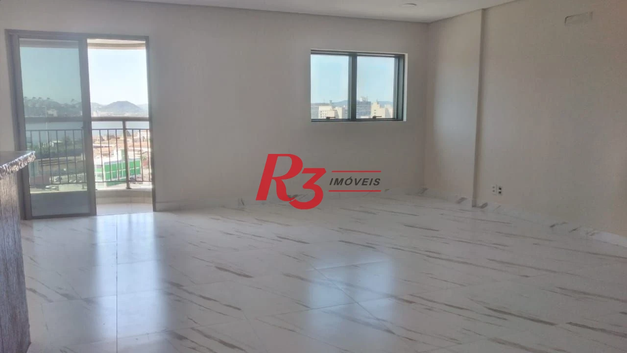Conjunto para alugar, 53 m² por R$ 2.500,00/mês - Valongo - Santos/SP
