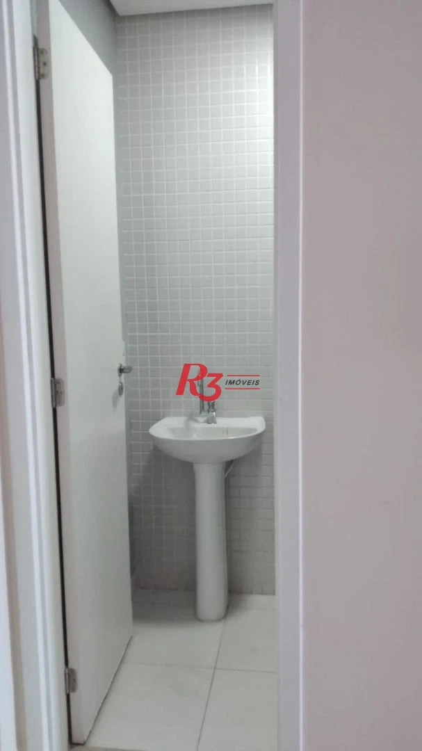 Conjunto para alugar, 53 m² por R$ 2.500,00/mês - Valongo - Santos/SP