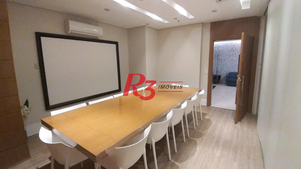 Conjunto para alugar, 53 m² por R$ 2.500,00/mês - Valongo - Santos/SP