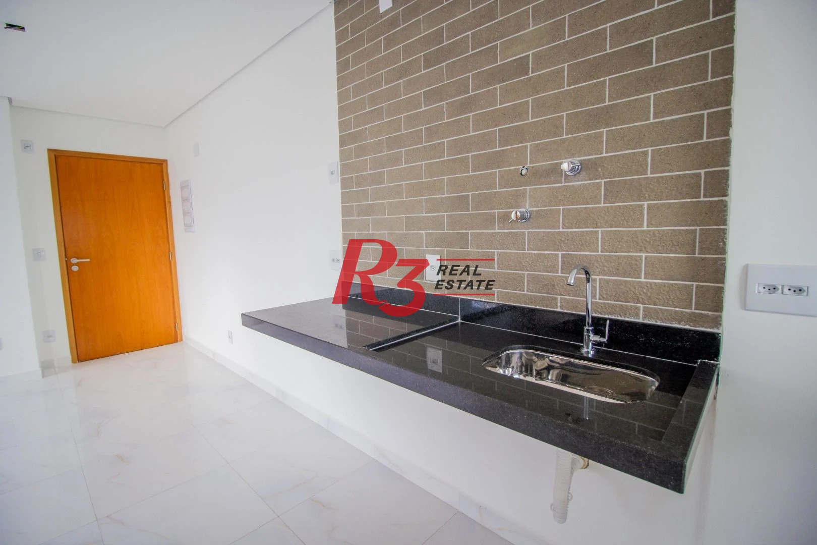 Apartamento com 1 dormitório à venda, 46 m² por R$ 356.000,00 - Aparecida - Santos/SP