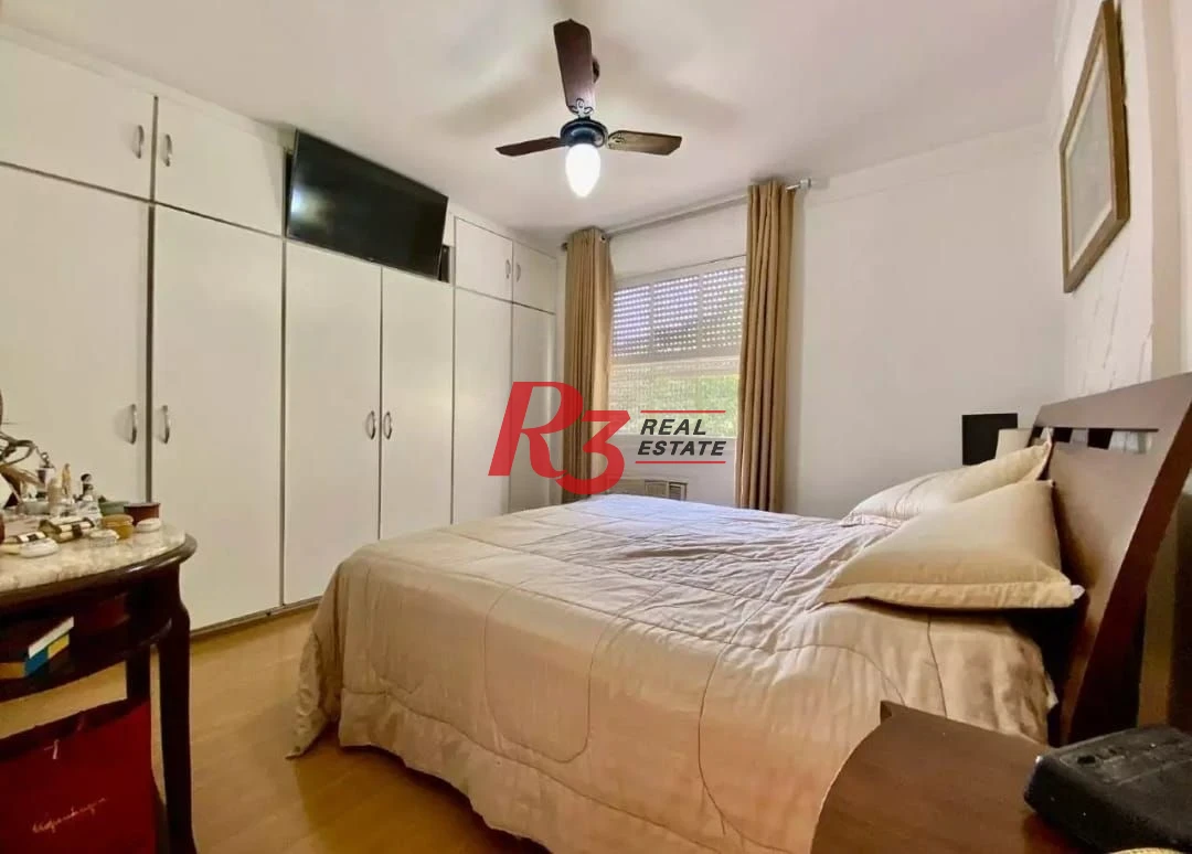 Apartamento com 3 dormitórios à venda, 118 m² por R$ 800.000,00 - Ponta da Praia - Santos/SP