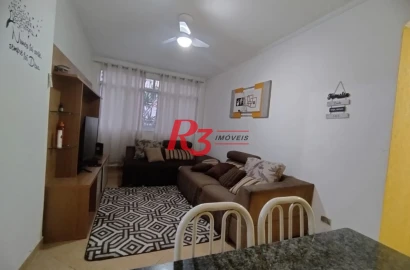 Apartamento com 2 dormitórios à venda, 73 m² por R$ 380.000,00 - Itararé - São Vicente/SP