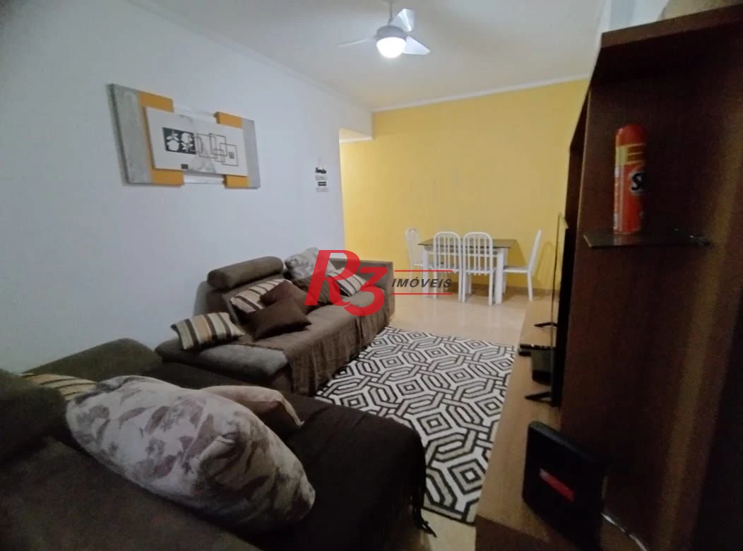 Apartamento com 2 dormitórios à venda, 73 m² por R$ 380.000,00 - Itararé - São Vicente/SP