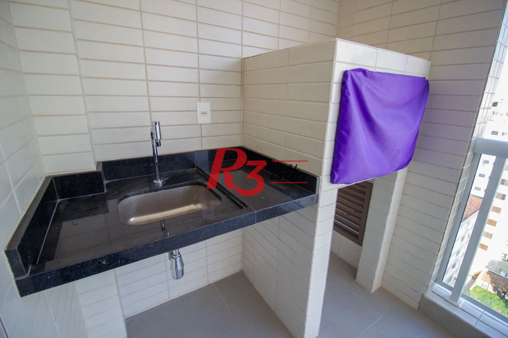 Apartamento com 3 dormitórios para alugar, 133 m² por R$ 8.500,00/mês - Aparecida - Santos/SP