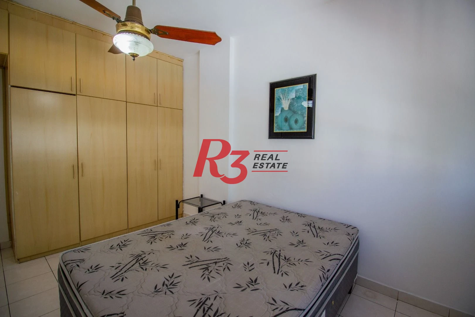 Apartamento com 1 dormitório para alugar, 60 m² por R$ 3.000,00/mês - Gonzaga - Santos/SP