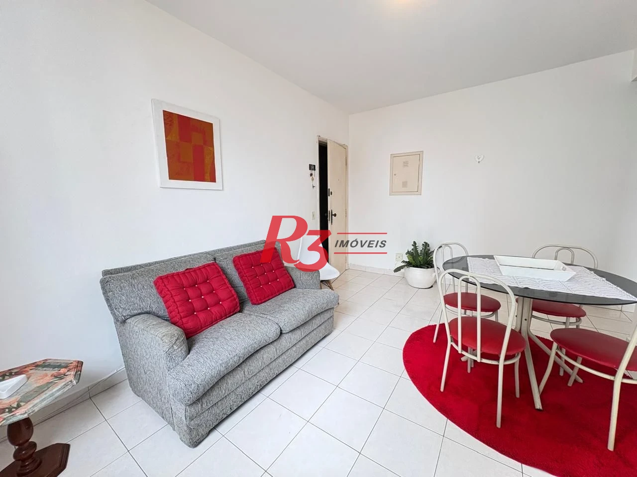 Apartamento para alugar, 60 m² por R$ 3.200,00/mês - Gonzaga - Santos/SP