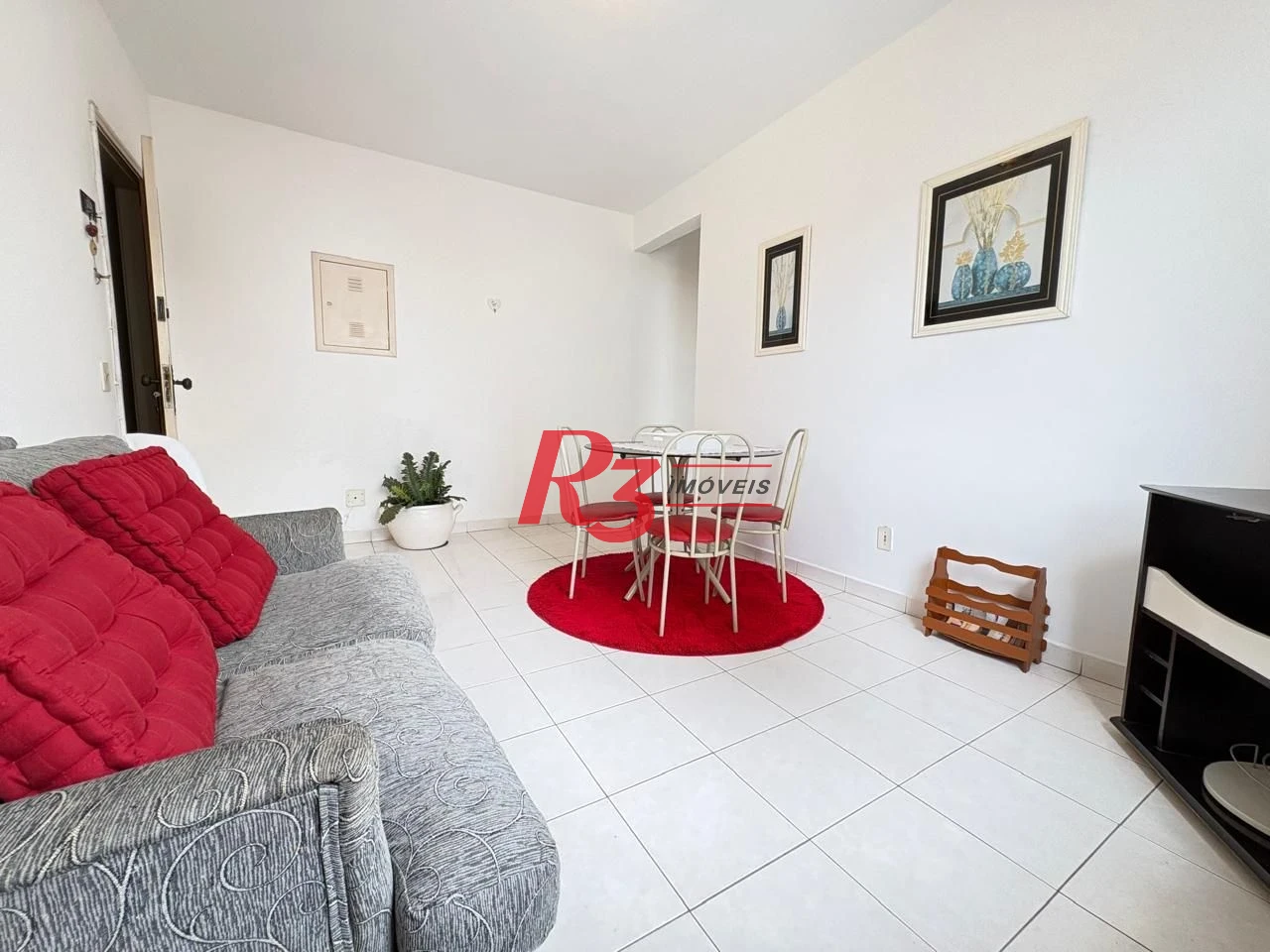 Apartamento para alugar, 60 m² por R$ 3.200,00/mês - Gonzaga - Santos/SP