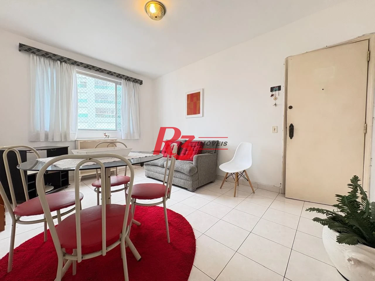 Apartamento para alugar, 60 m² por R$ 3.200,00/mês - Gonzaga - Santos/SP