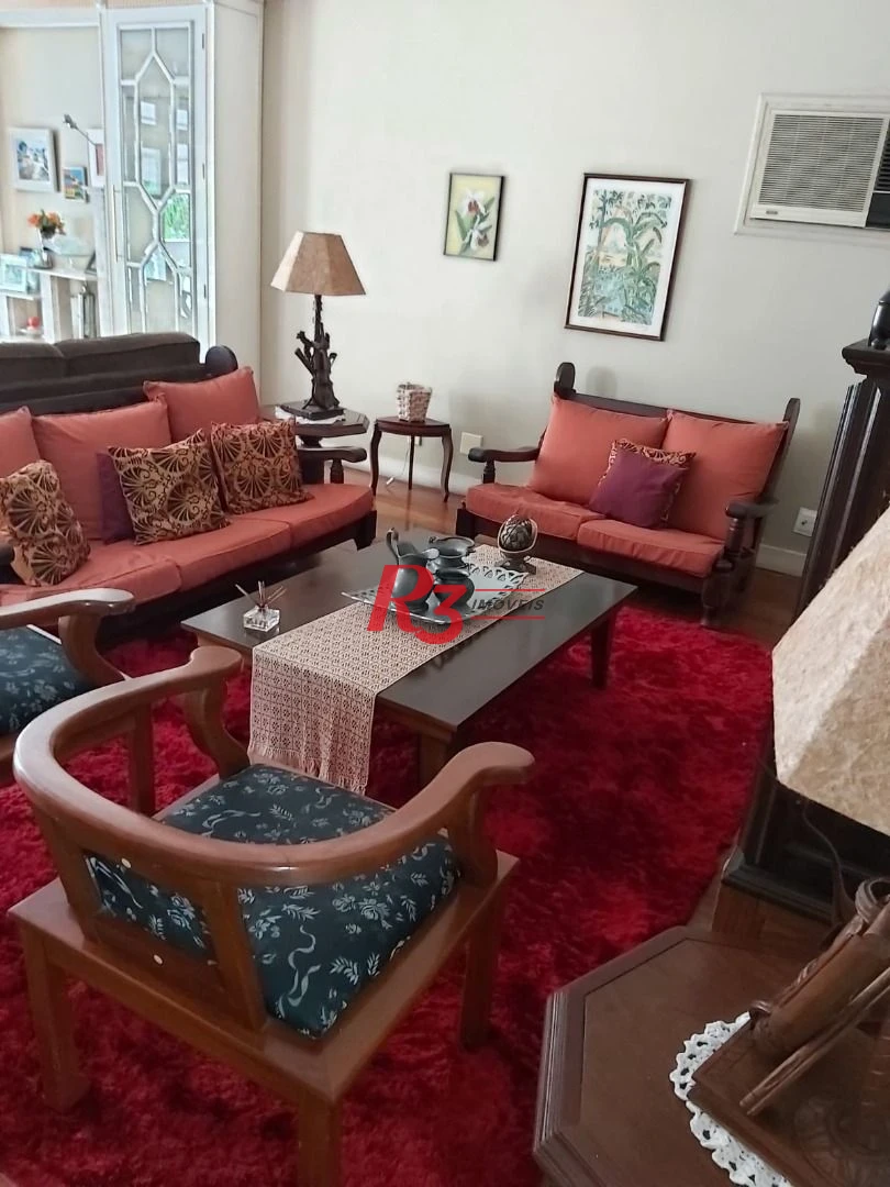 Apartamento com 4 dormitórios à venda, 301 m² por R$ 1.800.000,00 - Boqueirão - Santos/SP