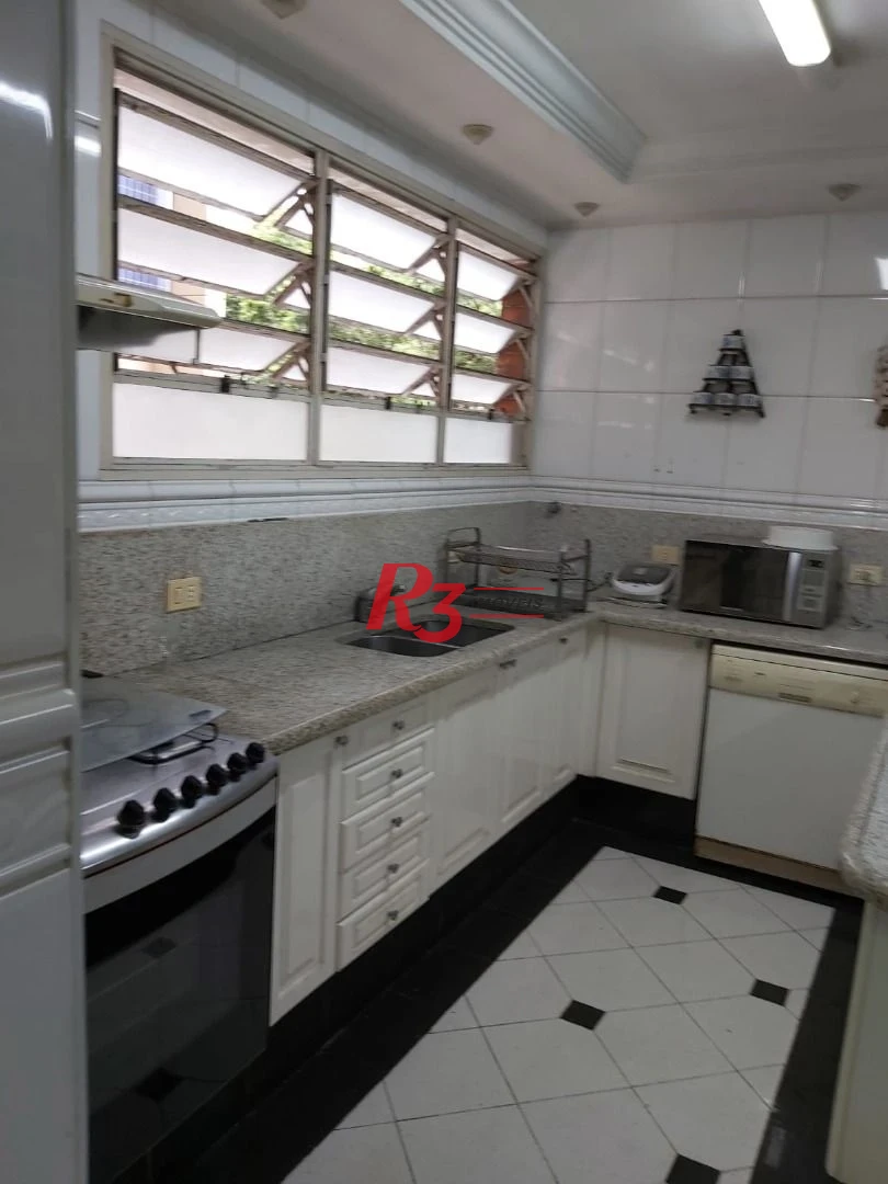 Apartamento com 4 dormitórios à venda, 301 m² por R$ 1.800.000,00 - Boqueirão - Santos/SP