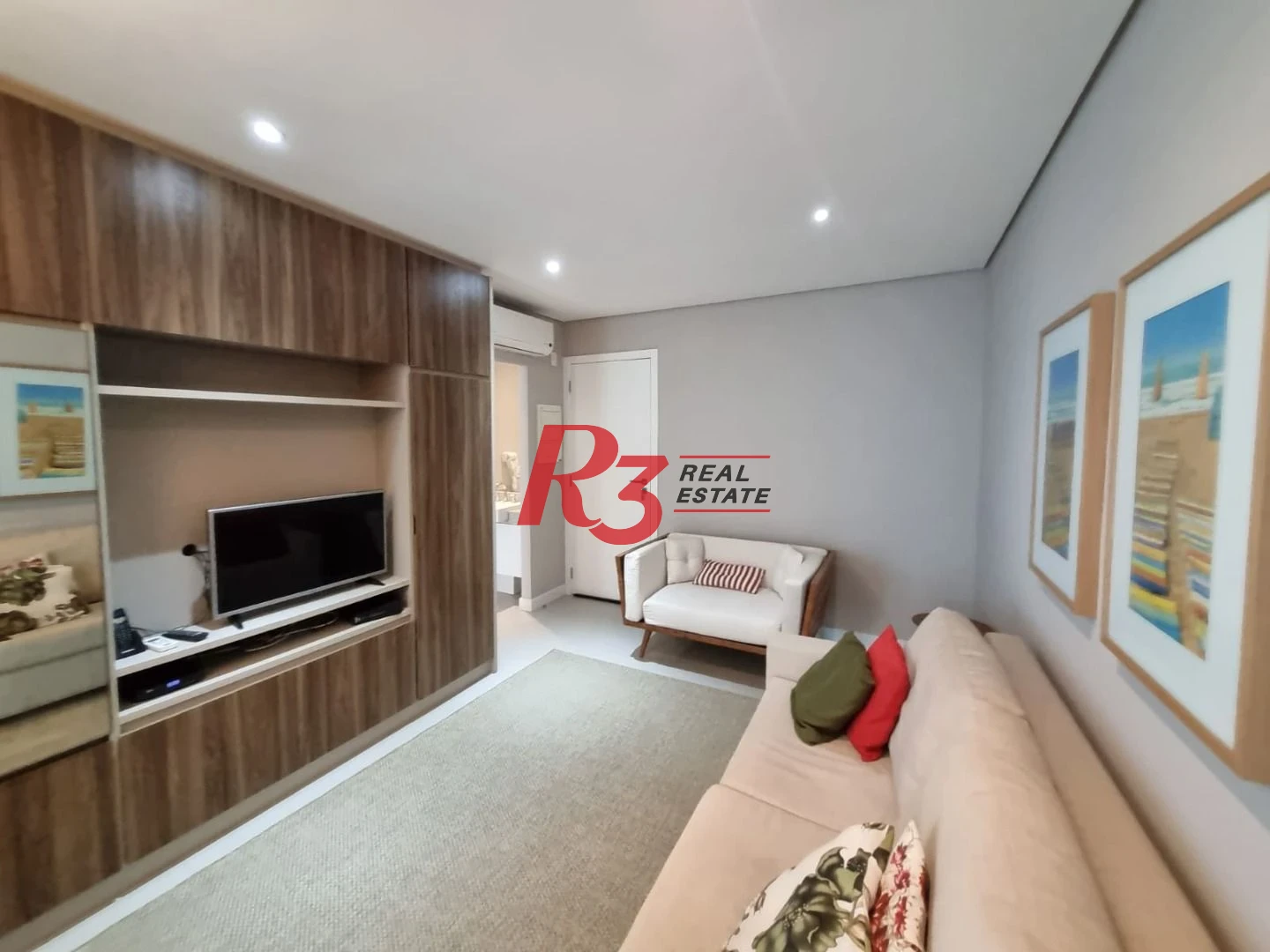 Apartamento para alugar, 45 m² por R$ 5.900,02/mês - Pompéia - Santos/SP
