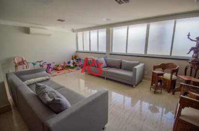 Cobertura à venda, 463 m² por R$ 3.000.000,00 - Boqueirão - Santos/SP